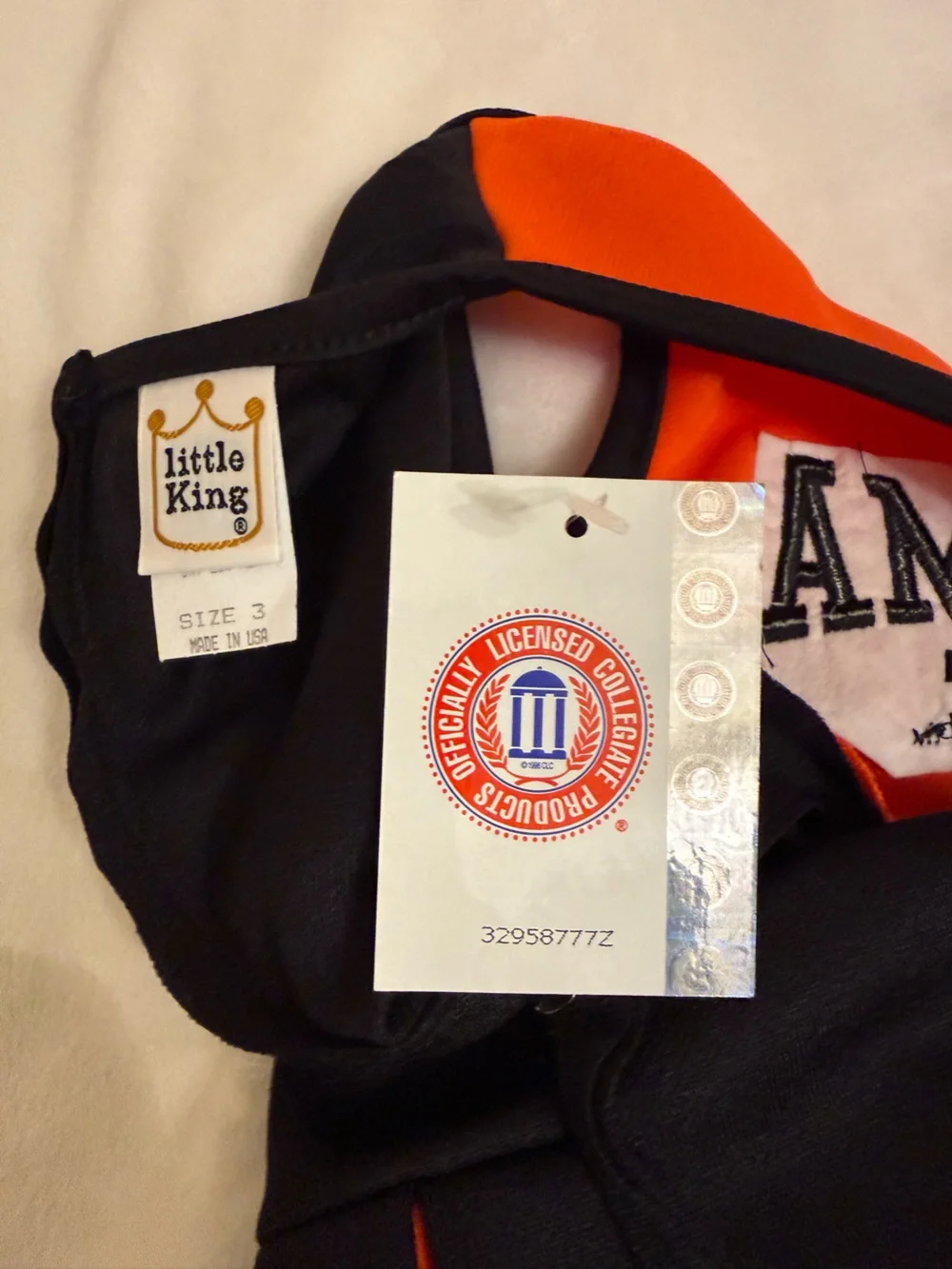 Oklahoma State Girls Orange & Black Cheer Dress